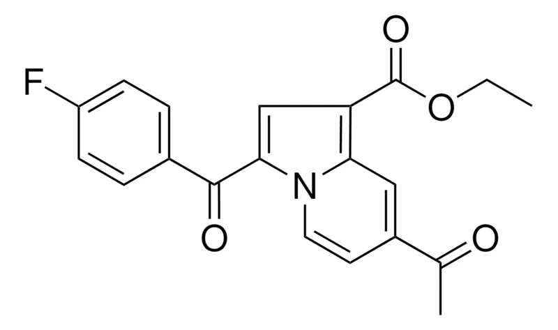 Sigma-Aldrich ETHYL 7-ACETYL-3-(4-FLUOROBENZOYL)-1-INDOLIZINECARBOXYLATE,AldrichCPR