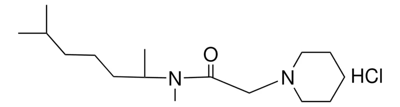 Sigma-Aldrich N-(1,5-DIMETHYLHEXYL)-N-METHYL-1-PIPERIDINEACETAMIDE HYDROCHLORIDE,AldrichCPR