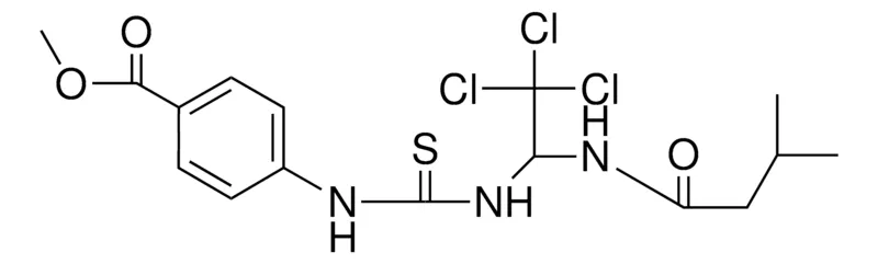 Sigma-Aldrich 4-(3-(2,2,2-TRICHLORO-1-(ME-BUTYRYLAMINO)-ET)-THIOUREIDO)-BENZOIC ACID ME ESTER,AldrichCPR