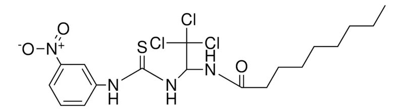 Sigma-Aldrich NONANOIC ACID (2,2,2-TRICHLORO-1-(3-(3-NITRO-PHENYL)-THIOUREIDO)-ETHYL)-AMIDE,AldrichCPR