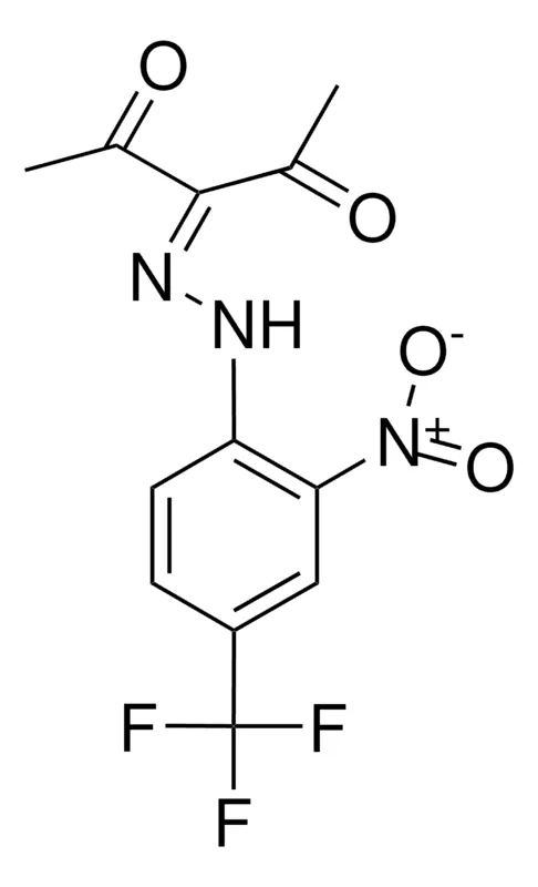Sigma-Aldrich 3-(2-NITRO-4-TRIFLUOROMETHYLPHENYLHYDRAZONO)-2,4-PENTANEDIONE，AldrichCPR
