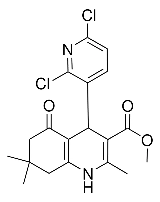 Sigma-Aldrich METHYL 4-(2,6-DICHLORO-3-PYRIDINYL)-2,7,7-TRIMETHYL-5-OXO-1,4,5,6,7,8-HEXAHYDRO-3-QUINOLINECARBOXYLATE,AldrichCPR