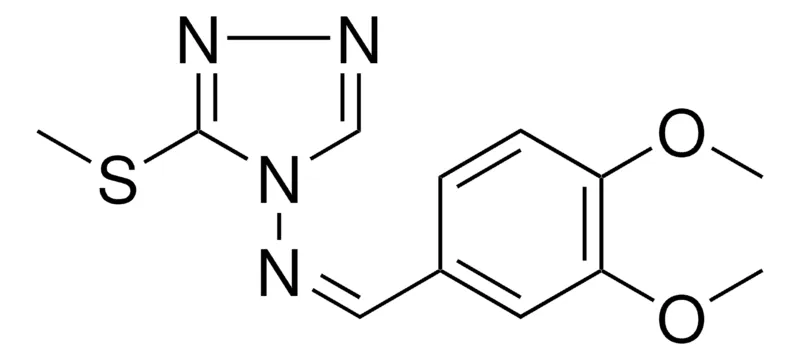 Sigma-Aldrich (3,4-DIMETHOXY-BENZYLIDENE)-(3-METHYLSULFANYL-(1,2,4)TRIAZOL-4-YL)-AMINE,AldrichCPR