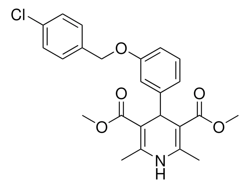 Sigma-Aldrich DIMETHYL 4-(3-((4-CHLOROBENZYL)OXY)PHENYL)-2,6-DIMETHYL-1,4-DIHYDRO-3,5-PYRIDINEDICARBOXYLATE,AldrichCPR