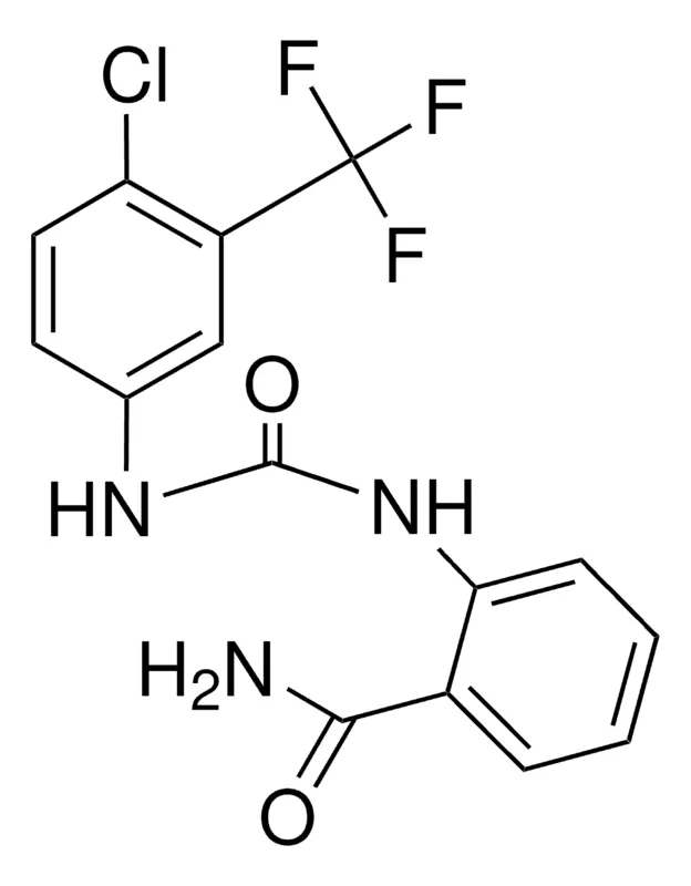Sigma-Aldrich 1-(2-CARBAMOYLPHENYL)-3-(4-CHLORO-3-(TRIFLUOROMETHYL)PHENYL)UREA,AldrichCPR