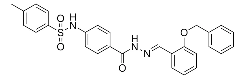 Sigma-Aldrich N(4-((2-(2-(BENZYLOXY)BENZYLIDENE)HYDRAZINO)CARBONYL)PH)-4-ME-BENZENESULFONAMIDE,AldrichCPR