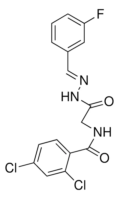 Sigma-Aldrich 2,4-DICHLOROHIPPURIC (3-FLUOROBENZYLIDENE)HYDRAZIDE,AldrichCPR