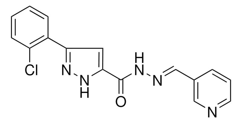Sigma-Aldrich 3-(2-CHLOROPHENYL)-N'-(3-PYRIDINYLMETHYLENE)-1H-PYRAZOLE-5-CARBOHYDRAZIDE，AldrichCPR