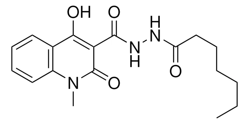 Sigma-Aldrich 4-HO-1-ME-2-OXO-1,2-DIHYDRO-QUINOLINE-3-CARBOXYLIC ACID N'-HEPTANOYL-HYDRAZIDE,AldrichCPR