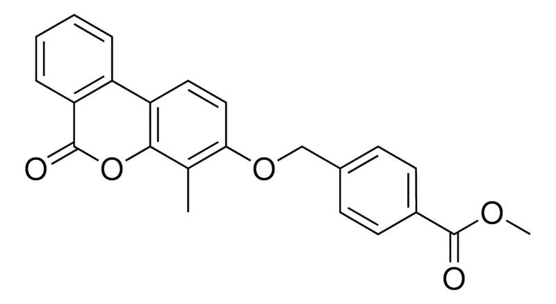 Sigma-Aldrich 4-(4-METHYL-6-OXO-6H-BENZO(C)CHROMEN-3-YLOXYMETHYL)-BENZOIC ACID METHYL ESTER,AldrichCPR