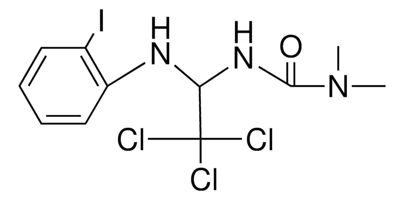 Sigma-Aldrich 1,1-DIMETHYL-3-(2,2,2-TRICHLORO-1-(2-IODO-PHENYLAMINO)-ETHYL)-UREA,AldrichCPR