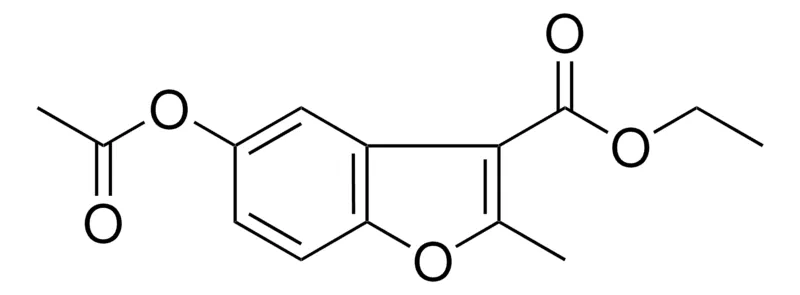 Sigma-Aldrich 5-ACETOXY-2-METHYL-BENZOFURAN-3-CARBOXYLIC ACID ETHYL ESTER,AldrichCPR