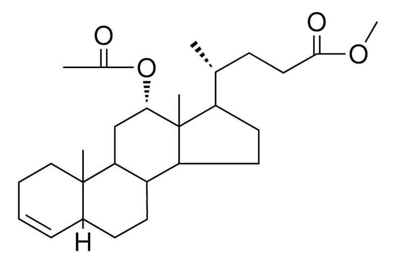 Sigma-Aldrich METHYL 12-ALPHA-ACETOXY-5-BETA-CHOL-3-EN-24-OATE,AldrichCPR