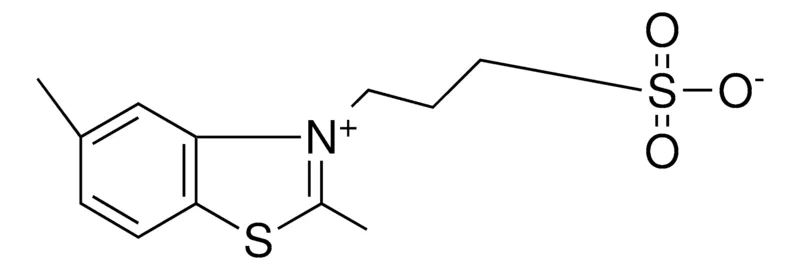 Sigma-Aldrich 3-(2,5-DIMETHYL-1,3-BENZOTHIAZOL-3-IUM-3-YL)-1-PROPANESULFONATE,AldrichCPR