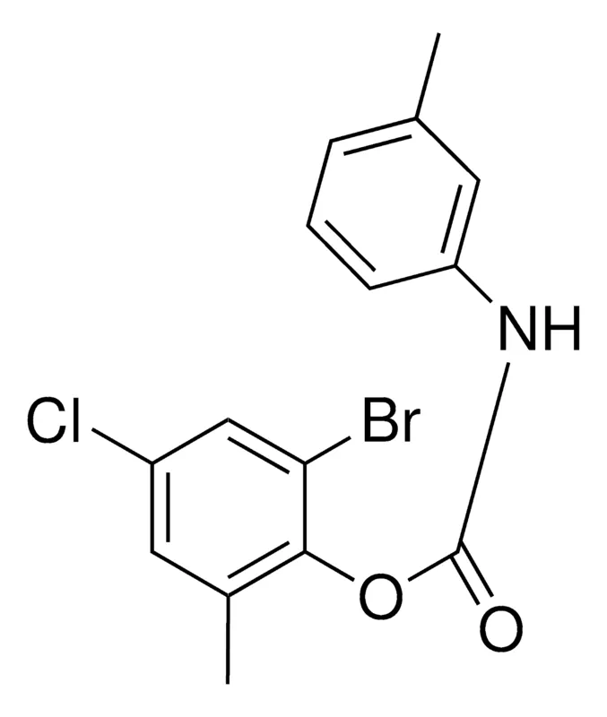 Sigma-Aldrich 2-BROMO-4-CHLORO-6-METHYLPHENYL N-(3-METHYLPHENYL)CARBAMATE,AldrichCPR