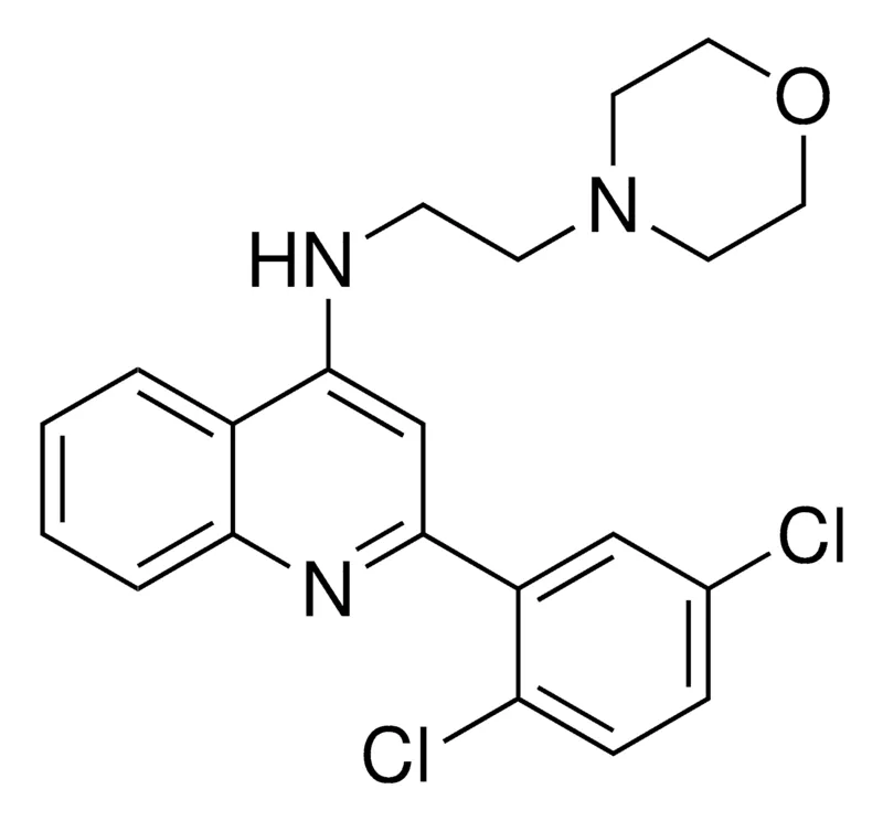 Sigma-Aldrich N-(2-(2,5-DICHLOROPHENYL)-4-QUINOLINYL)-N-(2-(4-MORPHOLINYL)ETHYL)AMINE,AldrichCPR