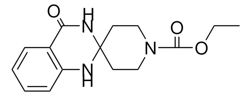 Sigma-Aldrich ETHYL 3,4-BENZO-2-OXO-1,5,9-TRIAZASPIRO(5.5)UNDEC-3-ENE-9-CARBOXYLATE,AldrichCPR