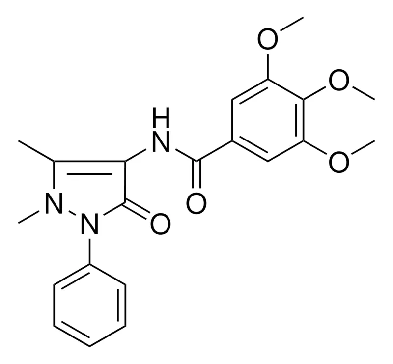 Sigma-Aldrich N-(1,5-DIMETHYL-3-OXO-2-PH-2,3-2H-1H-PYRAZOL-4-YL)-3,4,5-TRIMETHOXY-BENZAMIDE,AldrichCPR