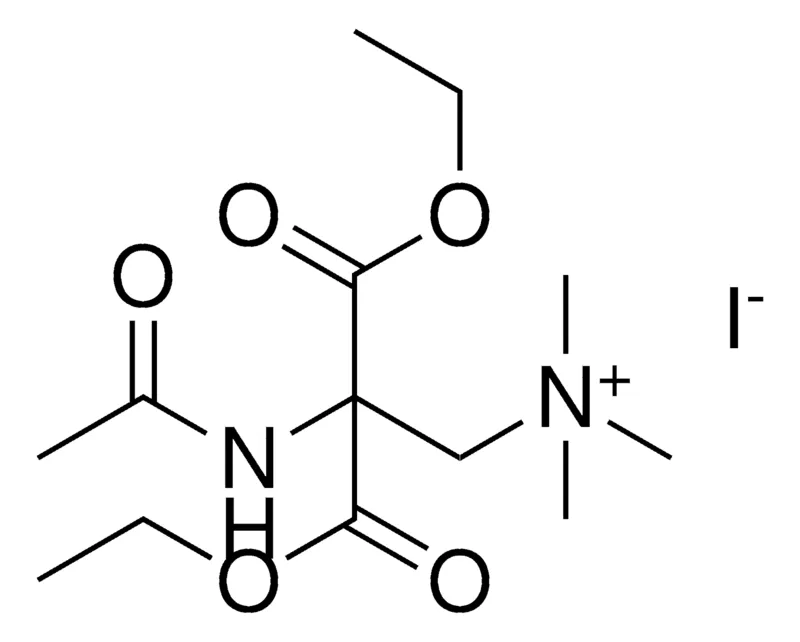 Sigma-Aldrich (2-ACETYLAMINO-2,2-BIS-ETHOXYCARBONYL-ETHYL)-TRIMETHYL-AMMONIUM, IODIDE,AldrichCPR