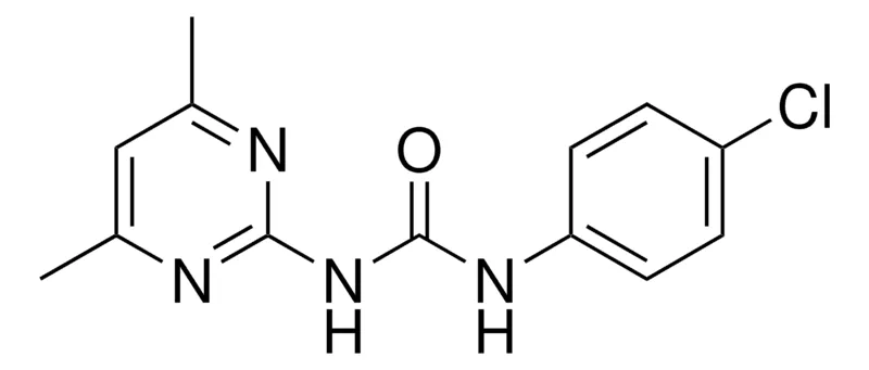 Sigma-Aldrich N-(4-CHLOROPHENYL)-N'-(4,6-DIMETHYL-2-PYRIMIDINYL)UREA,AldrichCPR