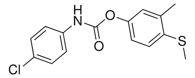 Sigma-Aldrich 3-METHYL-4-(METHYLTHIO)PHENYL N-(4-CHLOROPHENYL)CARBAMATE,AldrichCPR