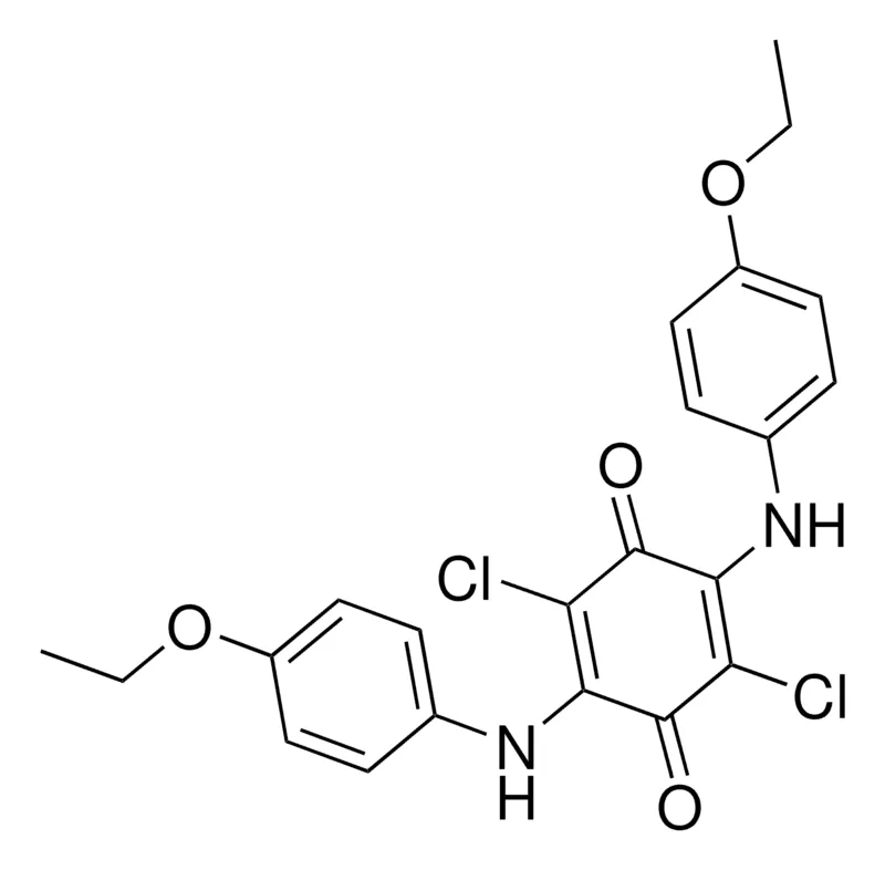 Sigma-Aldrich 2,5-BIS(4-ETHOXYANILINO)-3,6-DICHLORO-1,4-BENZOQUINONE,AldrichCPR