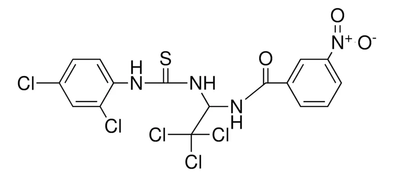 Sigma-Aldrich 3-NITRO-N-(2,2,2-TRICHLORO-1-(3-(2,4-DICHLORO-PH)-THIOUREIDO)-ETHYL)-BENZAMIDE,AldrichCPR