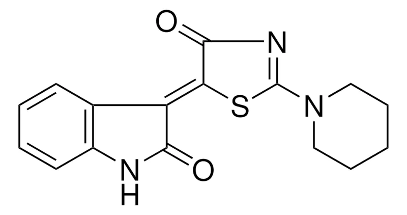 Sigma-Aldrich 3-(4-OXO-2-(1-PIPERIDINYL)-1,3-THIAZOL-5(4H)-YLIDENE)-1,3-DIHYDRO-2H-INDOL-2-ONE,AldrichCPR