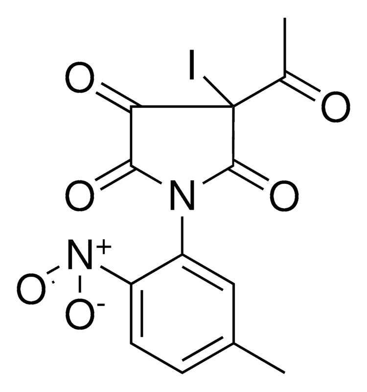 Sigma-Aldrich 4-ACETYL-4-IODO-1-(5-METHYL-2-NITROPHENYL)-2,3,5-PYRROLIDINETRIONE,AldrichCPR