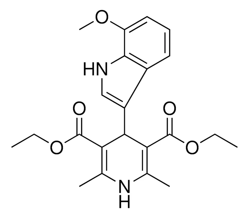Sigma-Aldrich DIETHYL 4-(7-METHOXY-1H-INDOL-3-YL)-2,6-DIMETHYL-1,4-DIHYDRO-3,5-PYRIDINEDICARBOXYLATE,AldrichCPR