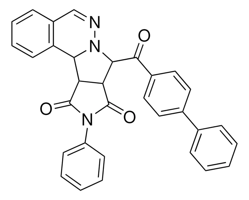 Sigma-Aldrich 8-((1,1'-BIPHENYL)-4-YLCARBONYL)-10-PHENYL-11A,11B-DIHYDRO-8H-PYRROLO(3',4':3,4)PYRROLO(2,1-A)PHTHALAZINE-9,11(8AH,10H)-DIONE,AldrichCPR