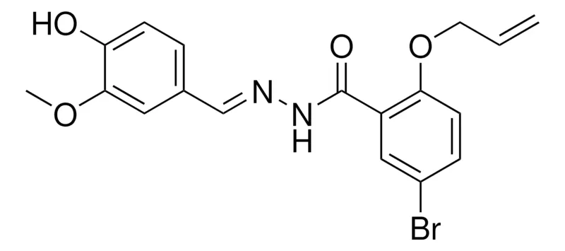 Sigma-Aldrich 2-(ALLYLOXY)-5-BROMO-N'-(4-HYDROXY-3-METHOXYBENZYLIDENE)BENZOHYDRAZIDE，AldrichCPR