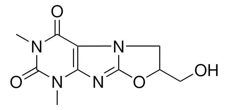 Sigma-Aldrich 7-(HO-METHYL)-1,3-DIMETHYL-6,7-DIHYDRO(1,3)OXAZOLO(2,3-F)PURINE-2,4(1H,3H)-DIONE,AldrichCPR