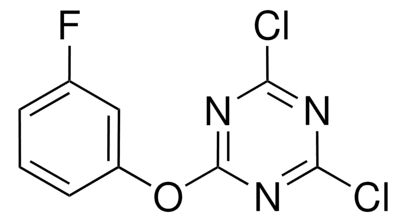 Sigma-Aldrich 2,4-DICHLORO-6-(3-FLUOROPHENOXY)-1,3,5-TRIAZINE,AldrichCPR