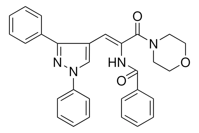 Sigma-Aldrich N-(2-(1,3-DIPHENYL-1H-PYRAZOL-4-YL)-1-(MORPHOLINE-4-CARBONYL)-VINYL)-BENZAMIDE,AldrichCPR