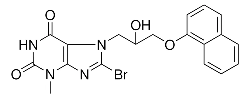 Sigma-Aldrich 8-BR-7-(2-HO-3-(NAPHTHALEN-1-YLOXY)-PR)-3-METHYL-3,7-DIHYDRO-PURINE-2,6-DIONE，AldrichCPR
