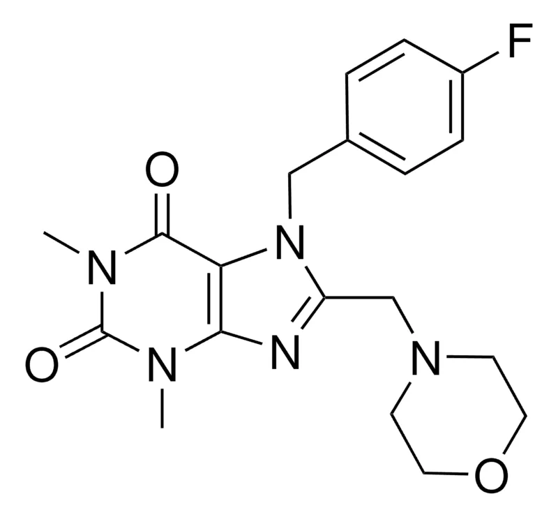 Sigma-Aldrich 7-(4-FLUOROBENZYL)-1,3-DIMETHYL-8-(4-MORPHOLINYLMETHYL)-3,7-DIHYDRO-1H-PURINE-2,6-DIONE，AldrichCPR