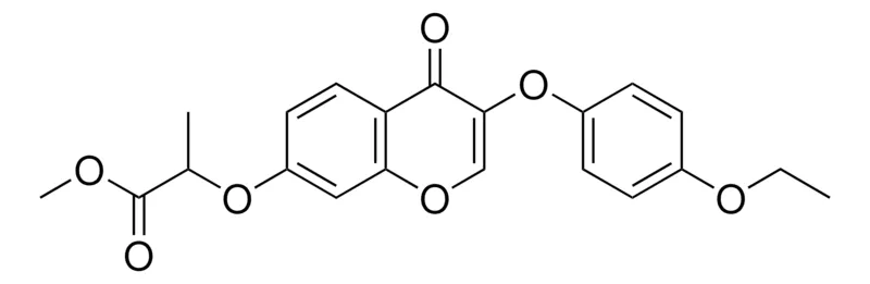 Sigma-Aldrich 2-(3-(4-ETHOXY-PHENOXY)-4-OXO-4H-CHROMEN-7-YLOXY)-PROPIONIC ACID METHYL ESTER,AldrichCPR