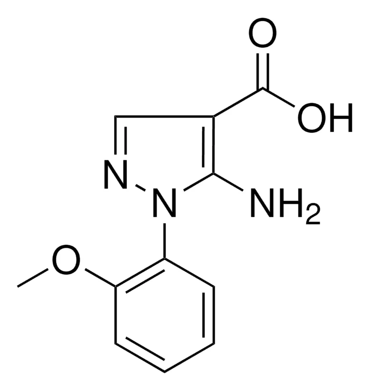 Sigma-Aldrich 5-AMINO-1-(2-METHOXYPHENYL)-1H-PYRAZOLE-4-CARBOXYLIC ACID,AldrichCPR