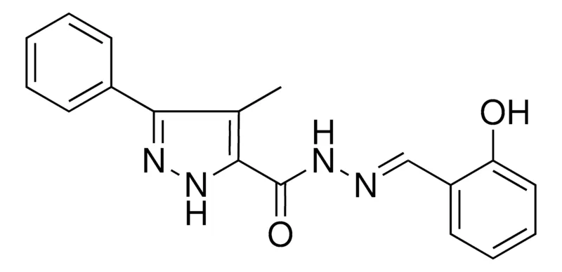 Sigma-Aldrich 4-ME-5-PHENYL-2H-PYRAZOLE-3-CARBOXYLIC ACID (2-HYDROXY-BENZYLIDENE)-HYDRAZIDE，AldrichCPR