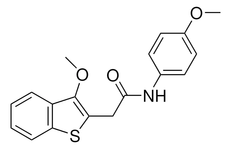 Sigma-Aldrich 2-(3-METHOXY-1-BENZOTHIEN-2-YL)-N-(4-METHOXYPHENYL)ACETAMIDE,AldrichCPR