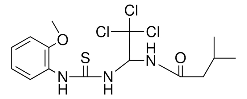 Sigma-Aldrich 3-ME-N-(2,2,2-TRICHLORO-1-(3-(2-METHOXY-PHENYL)-THIOUREIDO)-ETHYL)-BUTYRAMIDE,AldrichCPR