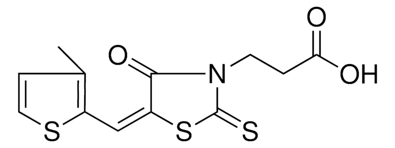 Sigma-Aldrich 3(5-(3-ME-THIOPHEN-2-YLMETHYLENE)4-OXO-2-THIOXO-THIAZOLIDIN-3-YL)-PROPIONIC ACID,AldrichCPR