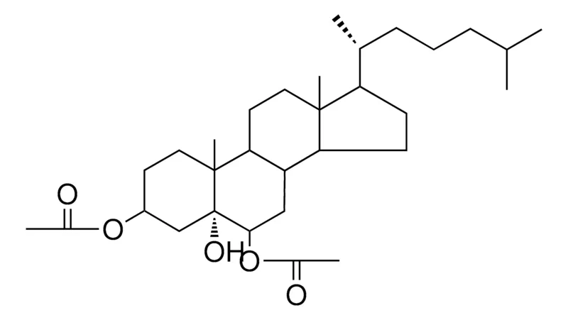 Sigma-Aldrich 5-HYDROXY-5-ALPHA-CHOLESTANE-3-BETA,6-BETA-DIYL DIACETATE,AldrichCPR