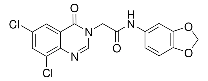 Sigma-Aldrich N-(1,3-BENZODIOXOL-5-YL)-2-(6,8-DICHLORO-4-OXO-3(4H)-QUINAZOLINYL)ACETAMIDE,AldrichCPR