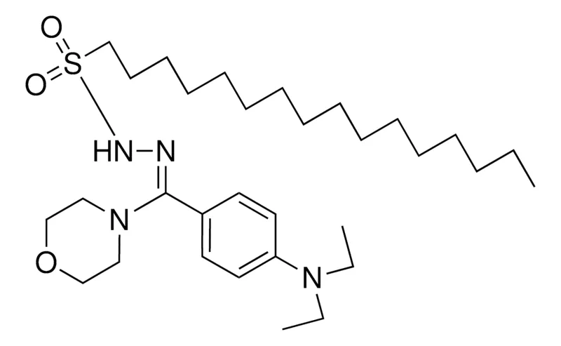 Sigma-Aldrich 1-HEXADECANESULFONIC (4-(DIETHYLAMINO)-ALPHA-MORPHOLINOBENZYLIDENE)HYDRAZIDE,AldrichCPR