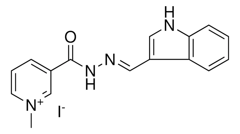Sigma-Aldrich 3-(1H-INDOL-3-YLMETHYLENE-HYDRAZINOCARBONYL)-1-METHYL-PYRIDINIUM, IODIDE,AldrichCPR