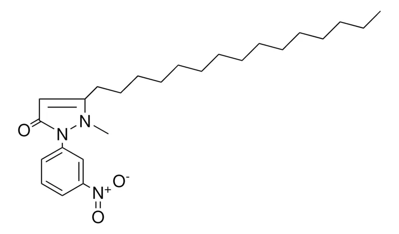 Sigma-Aldrich 2-METHYL-1-(3-NITROPHENYL)-3-PENTADECYL-3-PYRAZOLIN-5-ONE，AldrichCPR