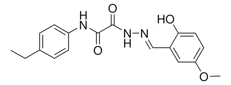 Sigma-Aldrich N-(4-ETHYLPHENYL)-2-(2-(2-HYDROXY-5-METHOXYBENZYLIDENE)HYDRAZINO)-2-OXOACETAMIDE,AldrichCPR