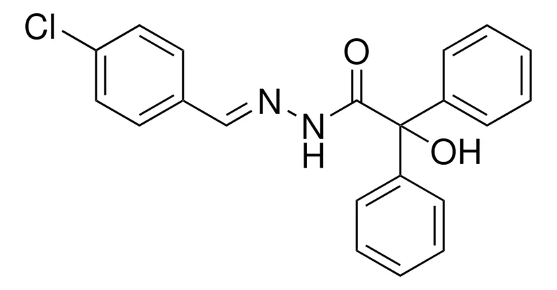 Sigma-Aldrich 2-HYDROXY-2,2-DIPHENYL-ACETIC ACID (4-CHLORO-BENZYLIDENE)-HYDRAZIDE,AldrichCPR